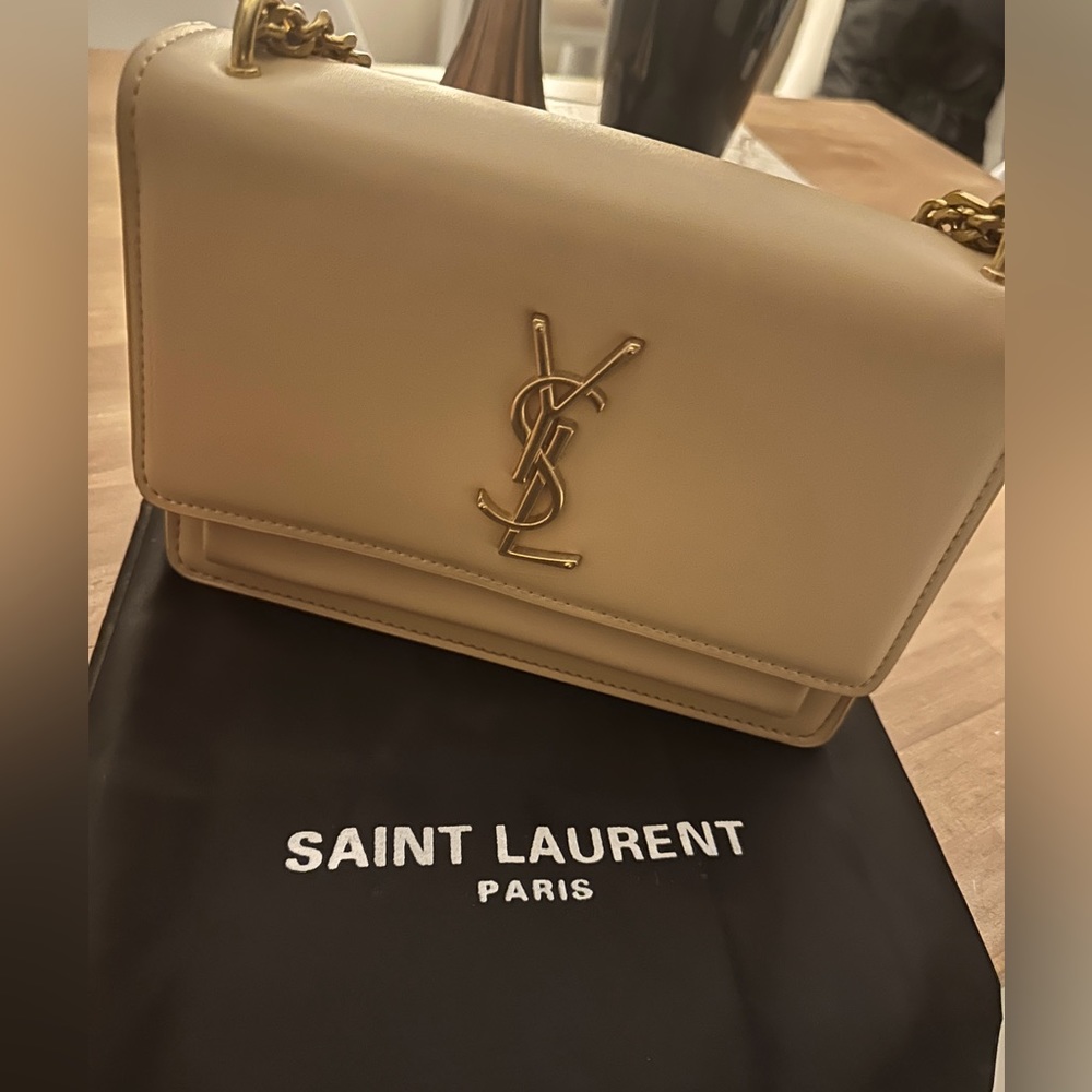 Cream colour cross body